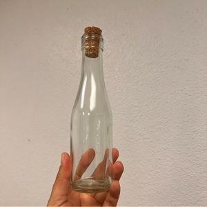 Miniature wine bottles -not wrapped in twine